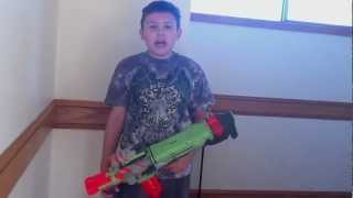 Nerf Vortex Nitron Test Fire
