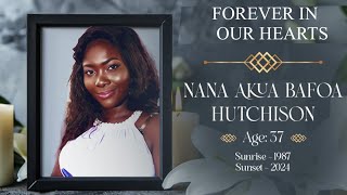 Burial Service of Nana Akua Bafoa Hutchison