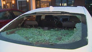 A Look At The Hail Damage From Wednesdays Storms In D-Fw