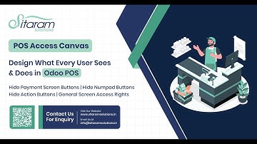 Control POS Buttons & Menus Per Employee | Odoo POS Restriction | POS Access Canvas