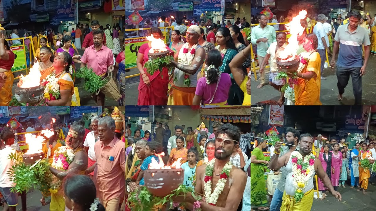 கரூர் மாரியம்மன் அக்னிசட்டி அலகு குத்துதல் திருவிழா | Karur Mariamman Agnisatti Alagu Kuthuthal 2025