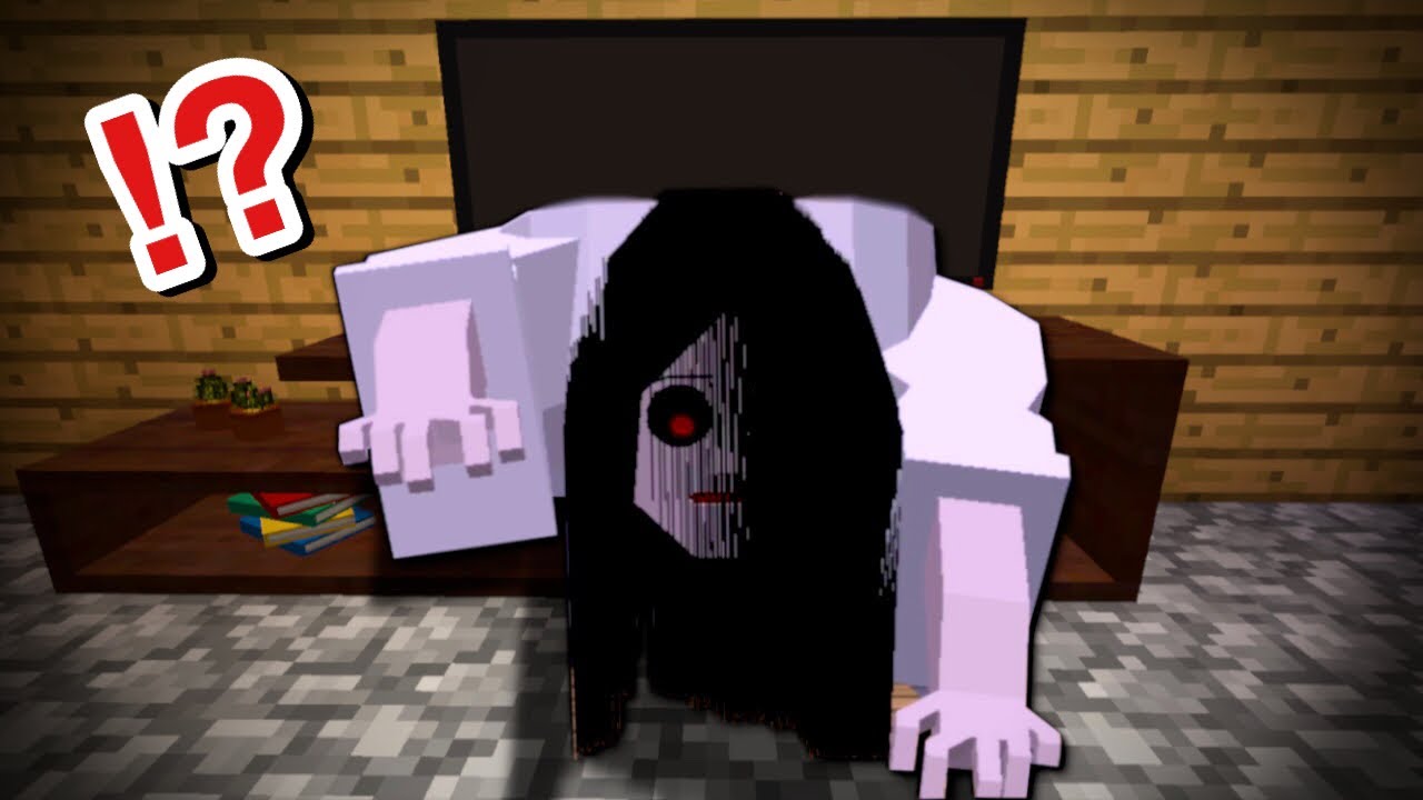 見たら呪われる マイクラで最恐の幽霊 貞子 が現れた 呪いのビデオや恐怖の井戸を封印して生き残れ お化けから本気で逃げ切るホラーチャレンジ まいくらminecraft ぽっぴんず Minecraft Summary マイクラ動画