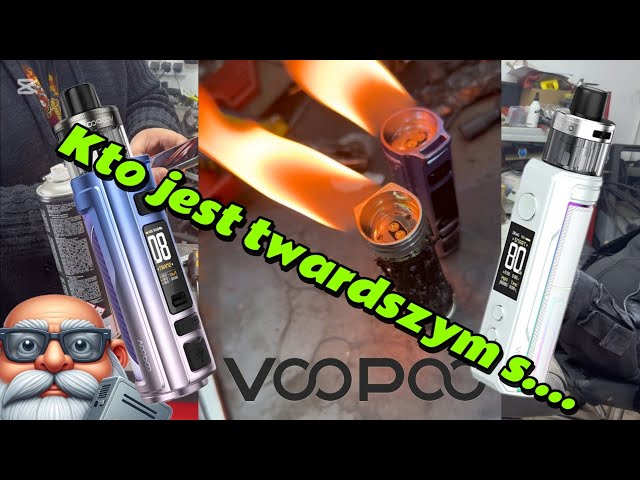 VooPoo Drag X2 vs Argus PRO 2. Który będzie twardszy ??? - e-papierosy,  KURA z Papa BUCH