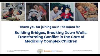 CPN's In the Room: Building Bridges, Taking Down Walls (Conflict Resolution)