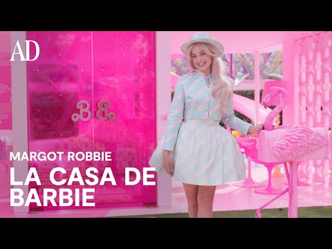 Margot Robbie nos enseña la casa de la película Barbie | AD España