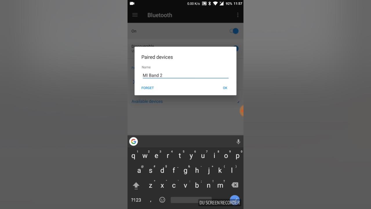 Mi band 2 pairing issue - YouTube