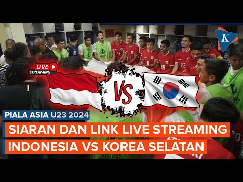 Live Streaming Timnas Indonesia Vs Korsel Dini Hari Nanti