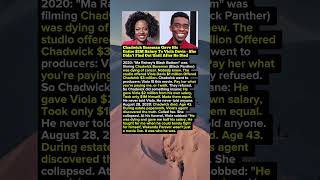 Chadwick Boseman Gave His Entire $2M Salary To Viola Davis - She Didn't Find Out Until His Death.
