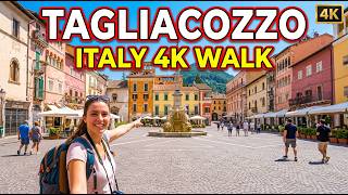 Tagliacozzo, Italy 🇮🇹 4K Walking Tour | Beautiful Medieval Village in Abruzzo