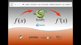 Python Tutorial: Derivada simbólica con SymPy - Tutorial rápido y fácil en 2 minutos