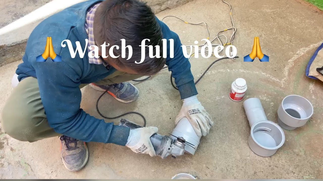 Drain pipe fitting 🤙🏻🆕