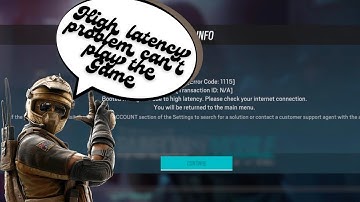 Rainbow Six Mobile soft launch ll high latency problem