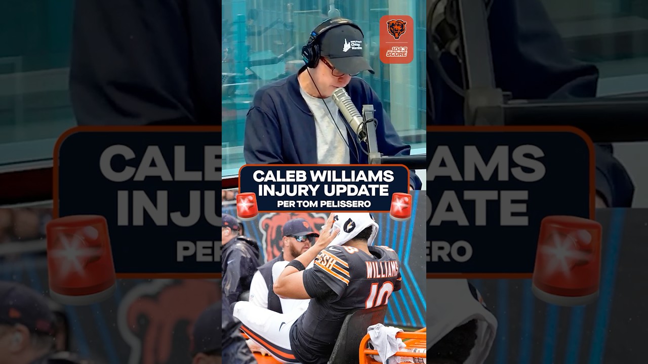 WATCH: HUGE SIGH OF RELIEF: Bears star quarterback Caleb Williams has avoided a major hamstring injury