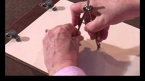 Sewell Raised Line Drawing Board: Drawing concentric circles with APH tactile compass