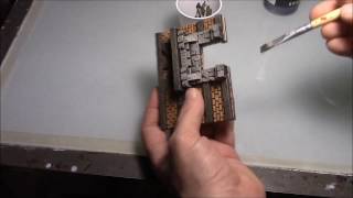 Watermill Step 5C: Painting the Doorways