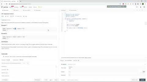 LeetCode 28:  Implement strStr
