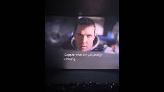 Celebrity Interstellar docking scene theater reaction 🤯 Profile