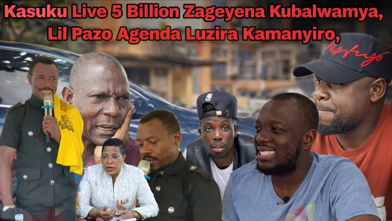 Kasuku Live 5Billion Zageyena Kubalwanya, Lil Pazo Agenda Luzira Kamanyiro, Mawa Alumbye Kaweesa