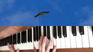 Sound of Silence
Diesen Song von Simon & Garfunkel habe ich in meiner Jugend geliebt.
Eigentlich beginnt der Text mit den Worten:
Hello darkness, my old friend
Ive come to talk with you again.
Ich habe beim Spielen des Songs aber eher an den Klang der Stille in einem grenzenlos weiten blauen Himmel gedacht. Sound of Silence