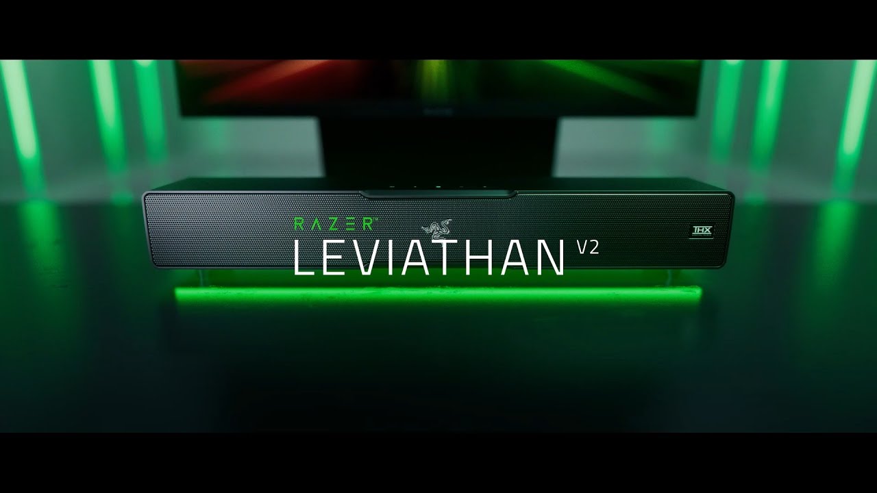 オーディオ機器 スピーカー Multi-Driver PC Soundbar and Subwoofer - Razer Leviathan V2