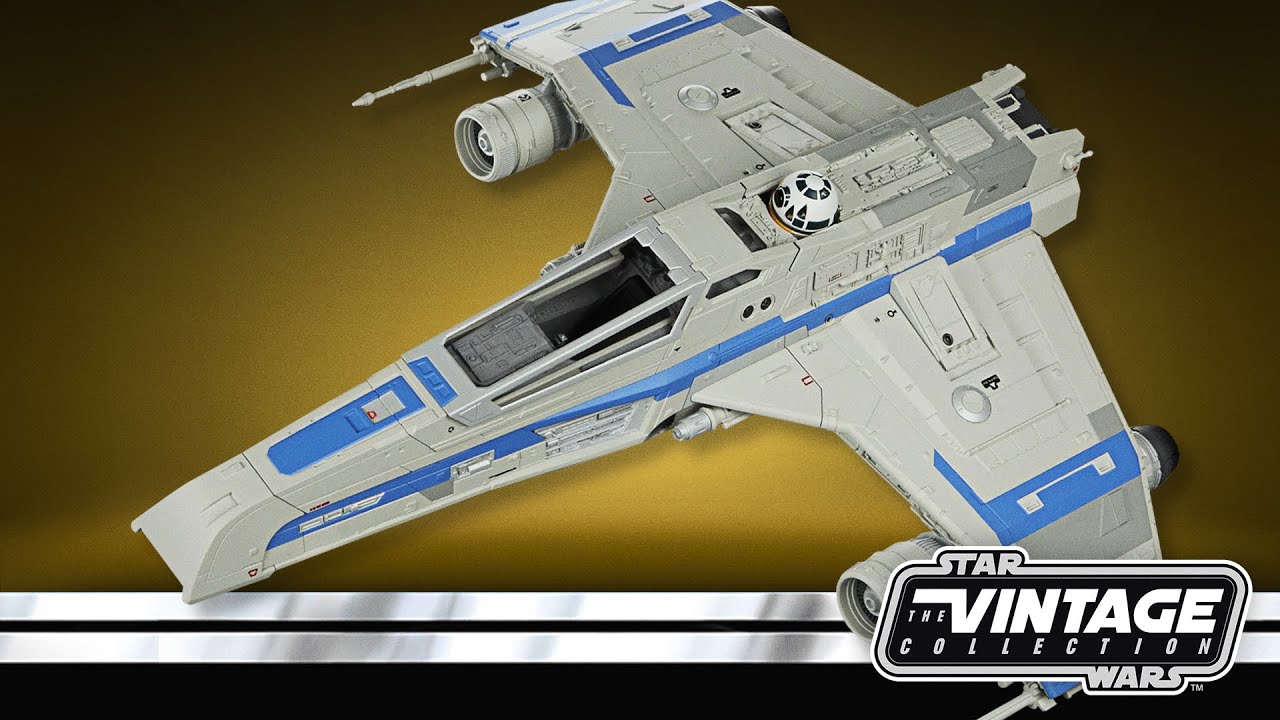 Ready go to ... https://youtu.be/5vEEFYBIlhY [ Hasbro Pulse | Star Wars The Vintage Collection New Republic E-Wing & KE4-N4 | Behind-The-Design]