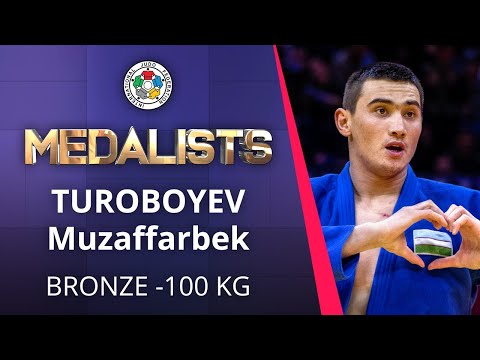 TUROBOYEV Muzaffarbek Bronze medal Judo Tashkent Grand Slam 2021