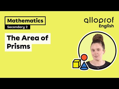 The Area of Prisms | Mathematics | Alloprof