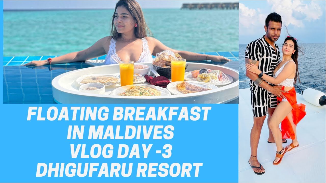 Maldives day 3 II Floating Breakfast II Fishing In the middle of Indian Ocean