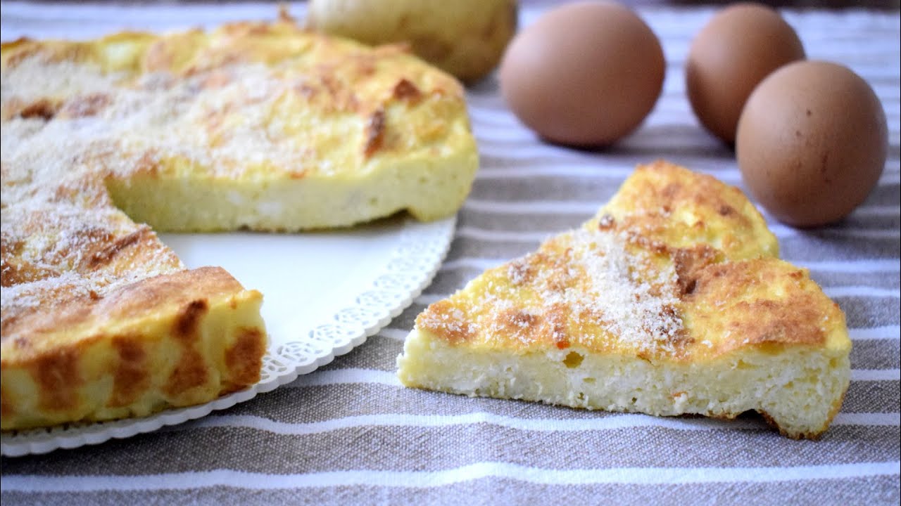 FRITTATA AL FORNO CON PATATE E FIORI DI ZUCCA - Ricetta facile e veloce ...