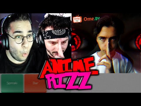 YAYINCILARI RIZZLEDİM! | OMEGLE ANIME RIZZ