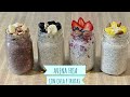 Avena Fria con Chia y Frutas, El MEJOR Desayuno! 4 OPCIONES DIFERENTES.