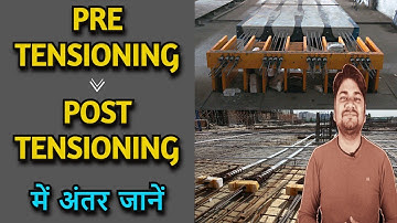 Difference Between Pre tensioning and Post Tensioning | Pre tensioning Vs Post Tensioning