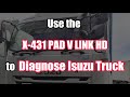 LAUNCH X431 PAD V Elite Diagnostics and Test ISUZU Trucks