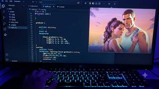 Coding a GTA VI Loading Screen | ASMR Programming (No Talking)