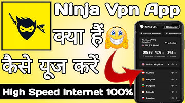 Ninja Vpn App || Ninja Vpn App Kaise Use Kare || How to Use Ninja Vpn App || Ninja Vpn