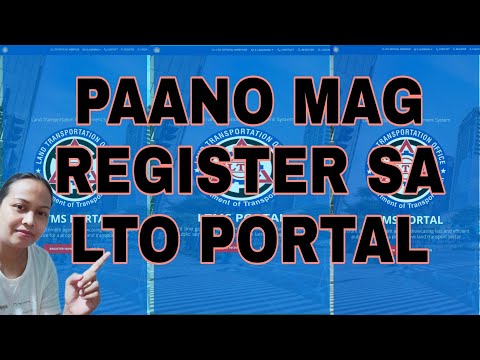 LTO Portal Account Registration | Paano Gumawa ng Account sa LTO Portal