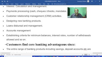 CORE BANKING SOLUTION ---  BANKING AWARENESS /INTERVIEWS