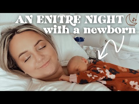 NEWBORN NIGHT ROUTINE 2022 | 2 Weeks Old + Exclusively Breastfeeding