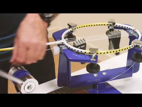 Hoe string een Badminton Racket