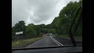 4K Hd Rainy Drive In Lake District Green Roads, Clouds Windscreen Rain Asmr Uk Dashcam