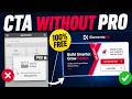 Elementor's CTA Widget is Pro-Only — Here's the FREE Alternative
