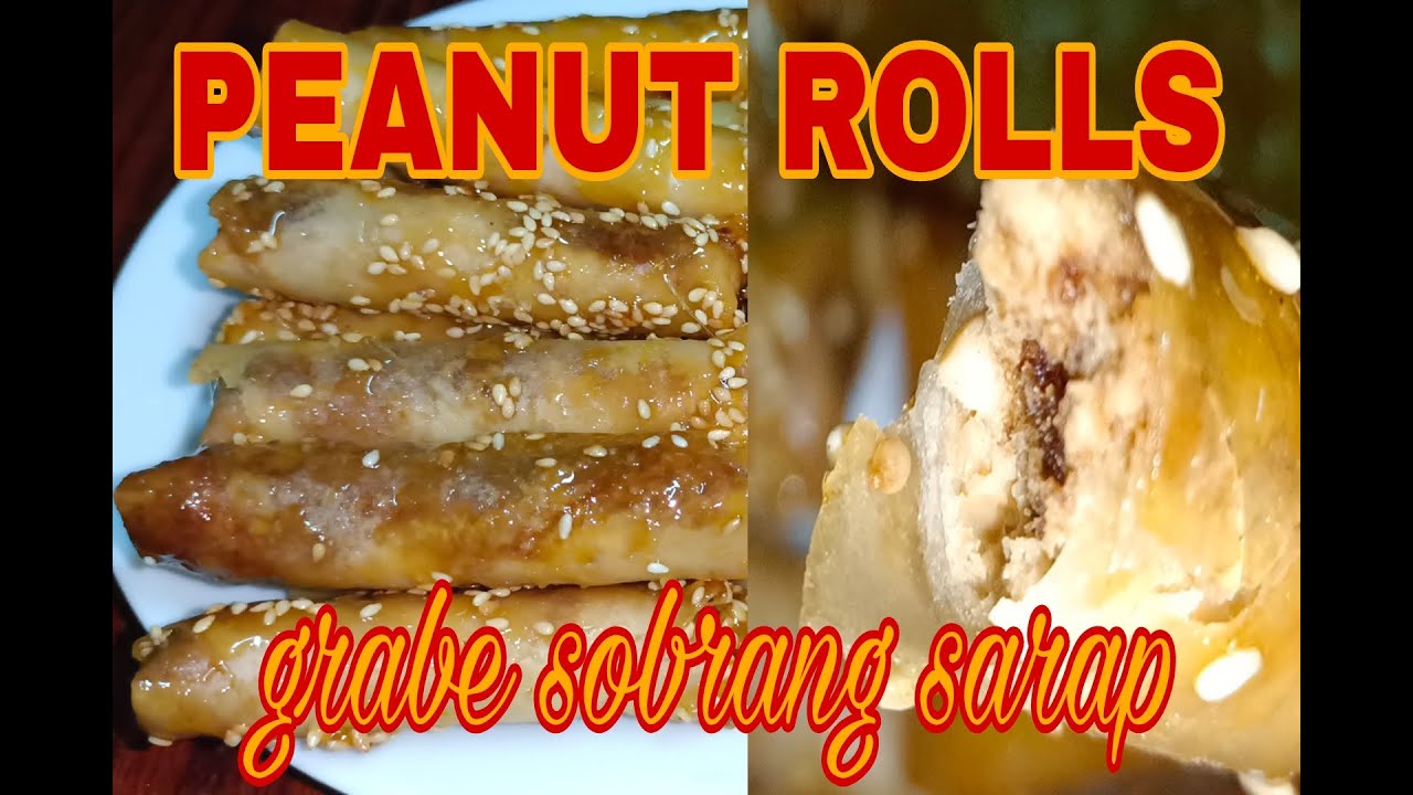 PEANUT ROLLS || SOBRANG SARAP PANG MERYENDA || PANG NEGOSYO RECIPE