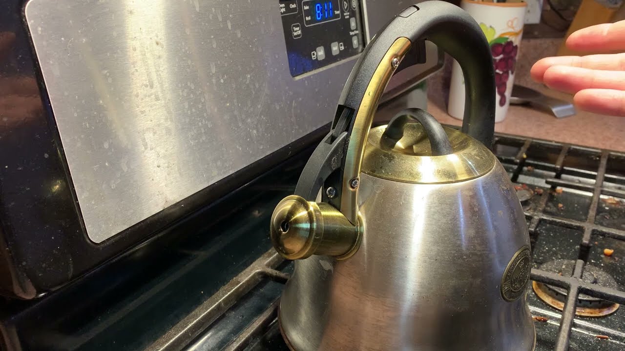 Stove Top Whistling Tea Kettle REVIEW YouTube
