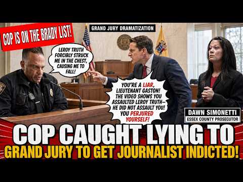 Brady List COP CAUGHT LYING To GRAND JURY! Innocent Journalist INDICTED!