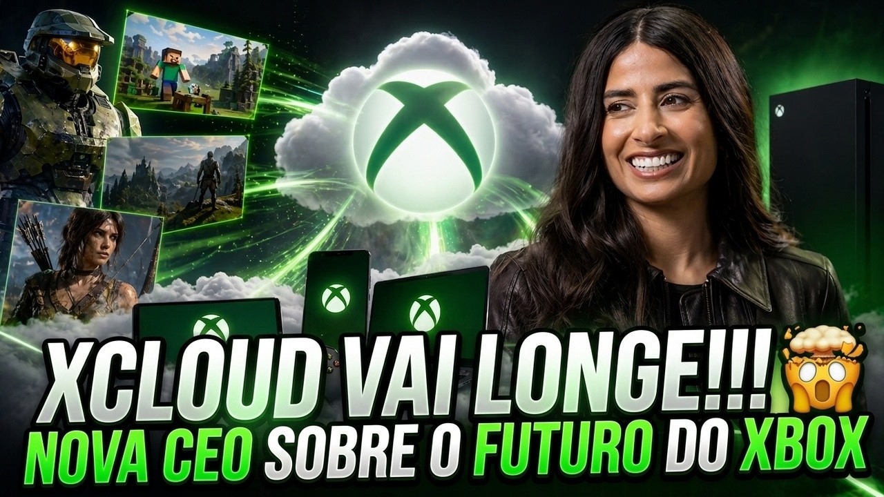 XBOX CLOUD VAI LONGE!🤯 NOVA CEO REVELA FUTURO DA XCLOUD E DO GAME PASS! SENSACIONAL!