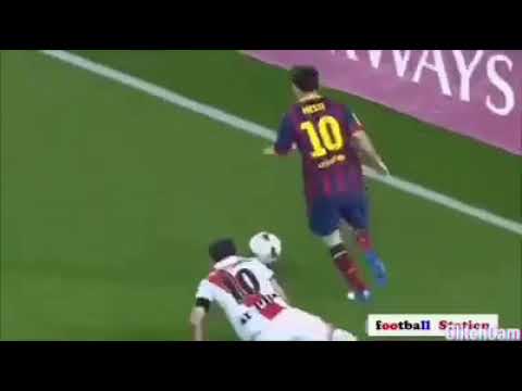 اجمل مهارات واهداف ميسي على اغنية اجنبية حماسية 