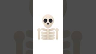Draw a Spooky Skeleton with Simple Shapes 💀 – Free PNG in Description (Inkscape Timelapse)