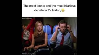 We were on a break #RossandRachel fighting  themosticonicandhilarious debate in tv histor #friends