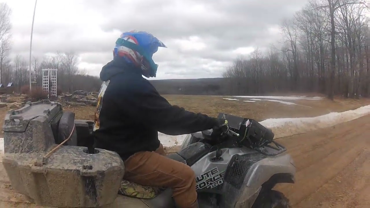 Raptor 700 and Brute Force 750 Majestic ATV park