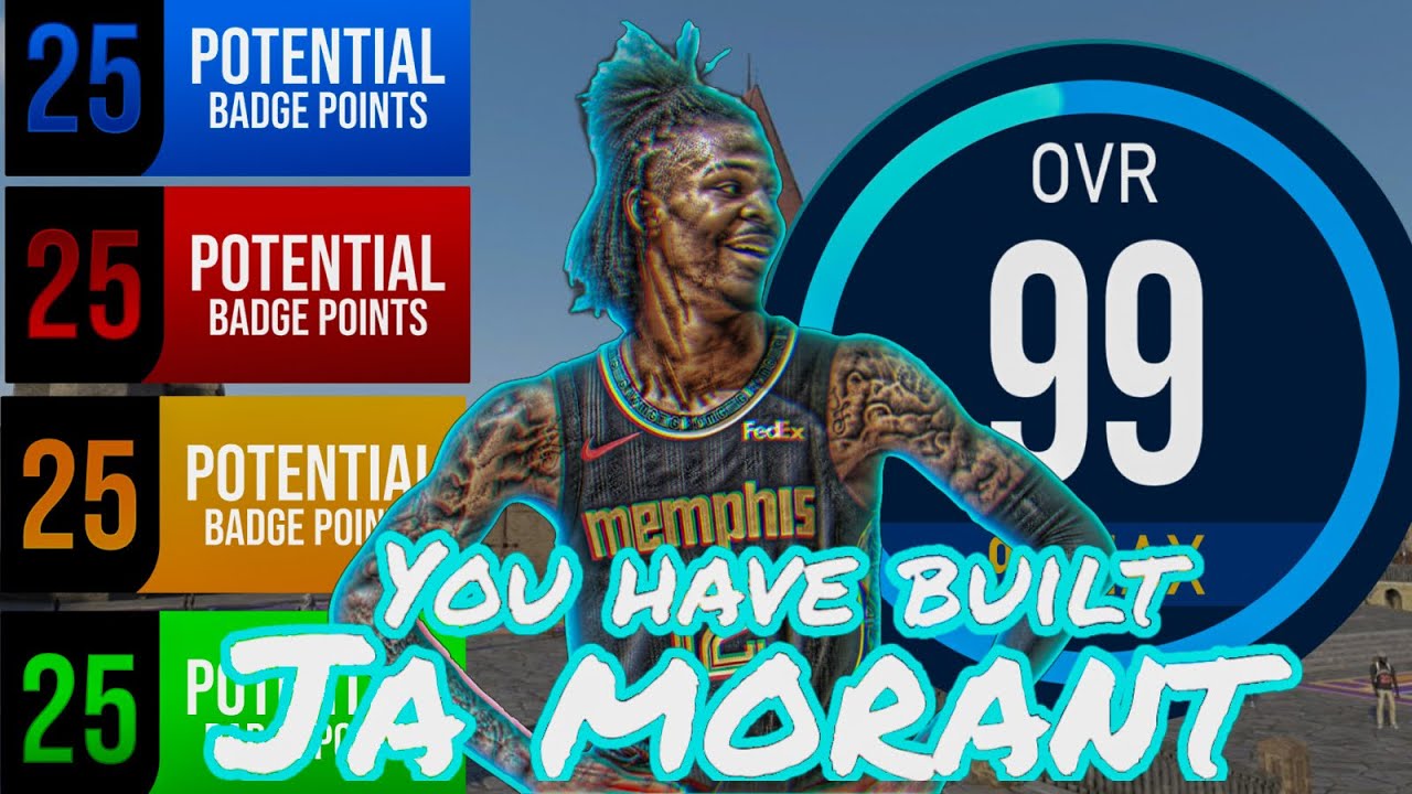 NBA 2K23 MY *NEW* JA MORANT BUILD WITH LOCKDOWN DEFENDER TAKEOVER ...